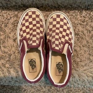 Checkered Vans